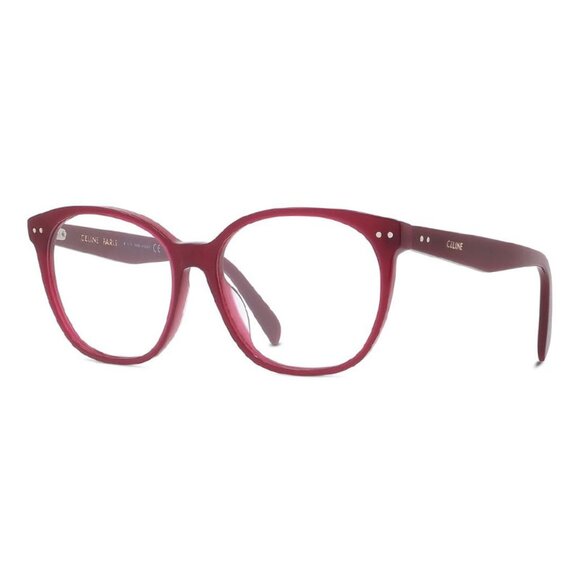 NEW CELINE EYEGLASSES, WOMEN CELINE BURGUNDY EYEWEAR